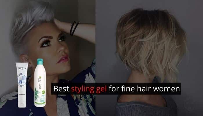 best styling gel for fine hair women