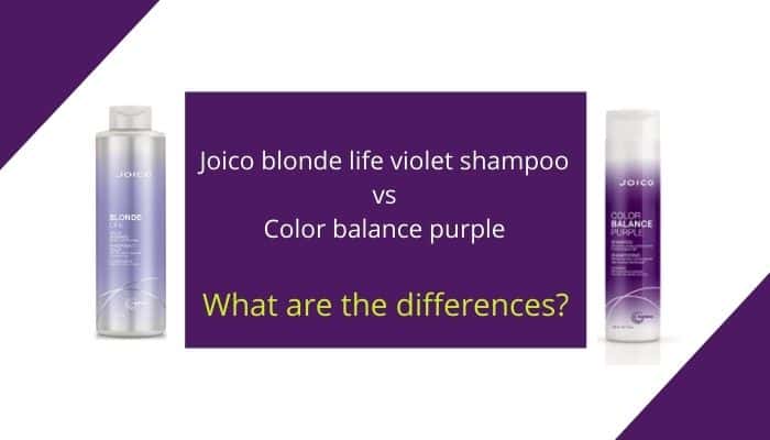 joico blonde life violet shampoo vs color balance purple