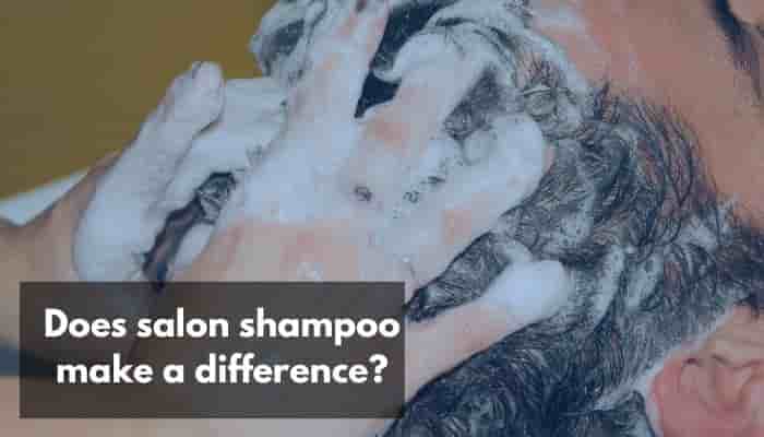 does salon shampoo make a difference