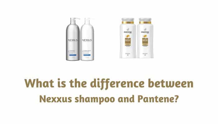 What is the difference between Nexxus shampoo and Pantene